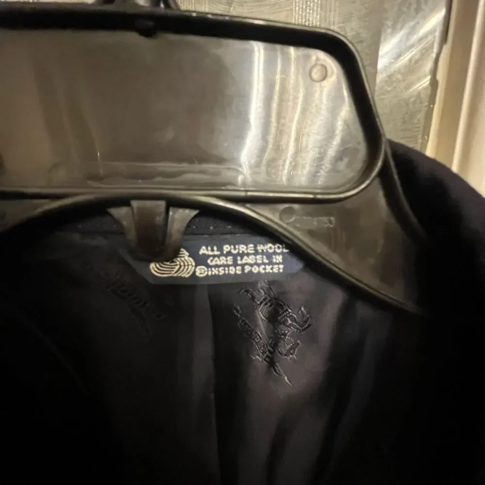 Burberry’s Dark Navy Blue Sports Jacket